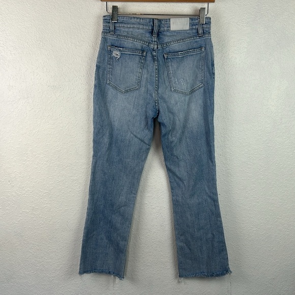 PISTOLA High-Rise Straight Crop Distressed 27 - Picture 8 of 9